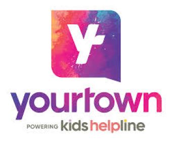 Your Town Powering kids help line logo